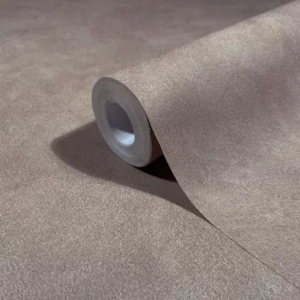   Sötét mályva színű dekorfestés hatású tapéta – modern strukturált falfelület elegáns enteriőrbe