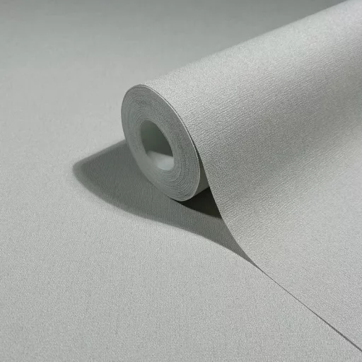 Taupe színű textil hatású tapéta – elegáns struktúrált tapéta modern enteriőrbe