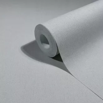   Középszürke színű textil hatású tapéta – elegáns struktúrált tapéta modern enteriőrbe