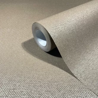   Elegáns, textilhatású tapéta finom mintázattal, beige árnyalatban 10x0.7m