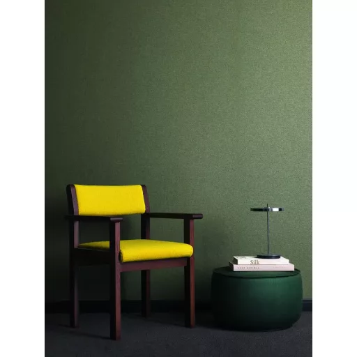 Elegáns, textilhatású tapéta finom mintázattal, zöld árnyalatban 10x0.7m