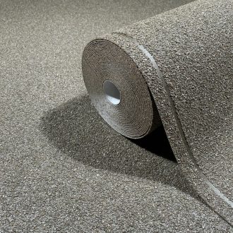   Különleges, természetes apró parafaszemcsés tapéta , agyagos textúrával sötét beige  színben 10m x 0,70m