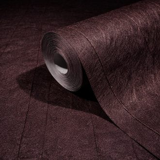   Exkluzív megjelenésű design tapéta különleges gyűrt felületi struktúrával mélybordó árnyalatban 10m x 0,70m