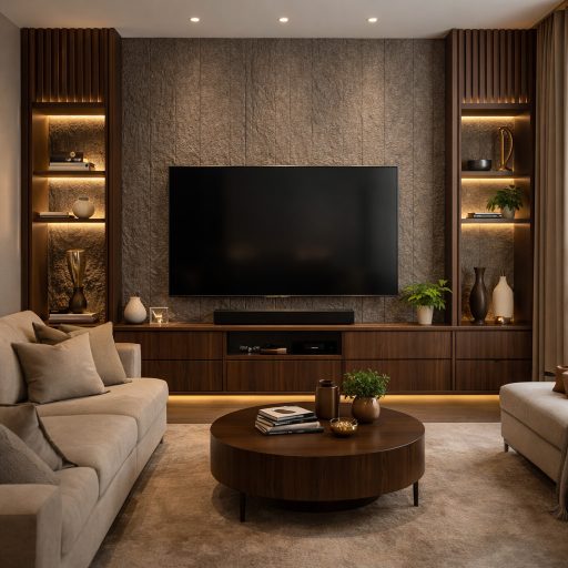 Exkluzív megjelenésű design tapéta különleges gyűrt felületi struktúrával barna árnyalatban 10m x 0,70m