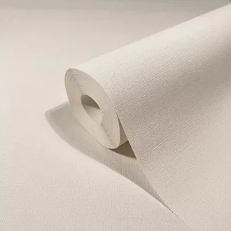   Pasztell beige egyszínű tapéta finom  textil struktúrával – modern pasztell fali tapéta 0,53x10m