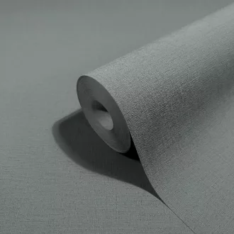   Szürke egyszínű tapéta finom  textil struktúrával – modern pasztell fali tapéta 0,53x10m