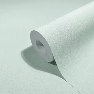   Pasztell  vízkék  egyszínű tapéta finom  textil struktúrával – modern pasztell fali tapéta 0,53x10m