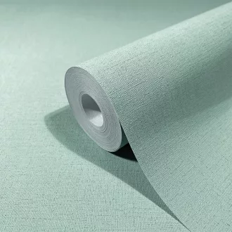  Pasztell zsálya  egyszínű tapéta finom  textil struktúrával – modern pasztell fali tapéta 0,53x10m