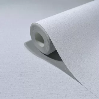   Pasztell kékesszürke egyszínű tapéta finom  textil struktúrával – modern pasztell fali tapéta 0,53x10m