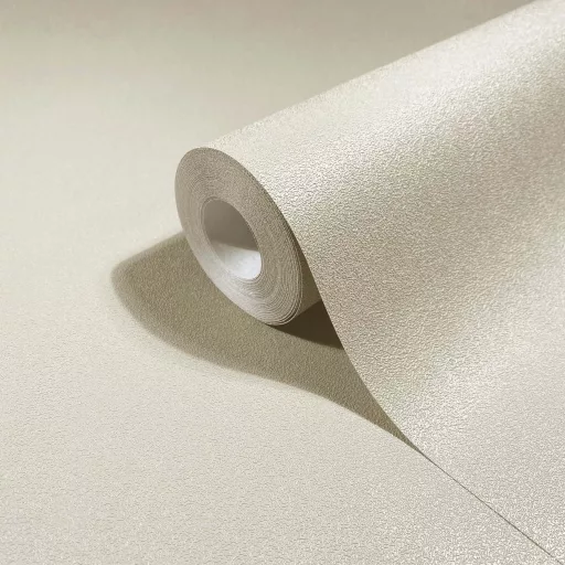 Pasztell beige egyszínű tapéta finom struktúrával – modern pasztell fali tapéta 0,53x10m
