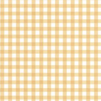   Narancssárga  kockás gyerek tapéta – Skandináv mintás faldekor gyerekszobába