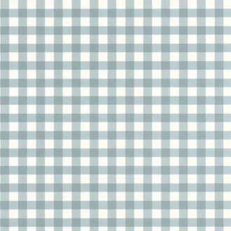   Zöld  kockás gyerek tapéta – Skandináv mintás faldekor gyerekszobába