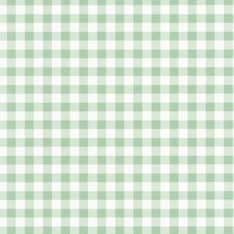   Zöld  kockás gyerek tapéta – Skandináv mintás faldekor gyerekszobába