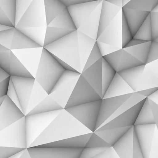 Modern szürke poszter tapéta látványos, 3D hatású geometrikus mintával 2,12x 2,70m