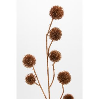 Rosegold színű csillámos művirág