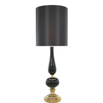 Artdeco stílusú asztali lámpa gömb 