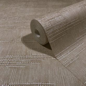 Exkluzív drapp texturált tapéta 10mx0.7m