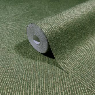 Exkluzív zöld-arany texturált tapéta 10mx0.7m