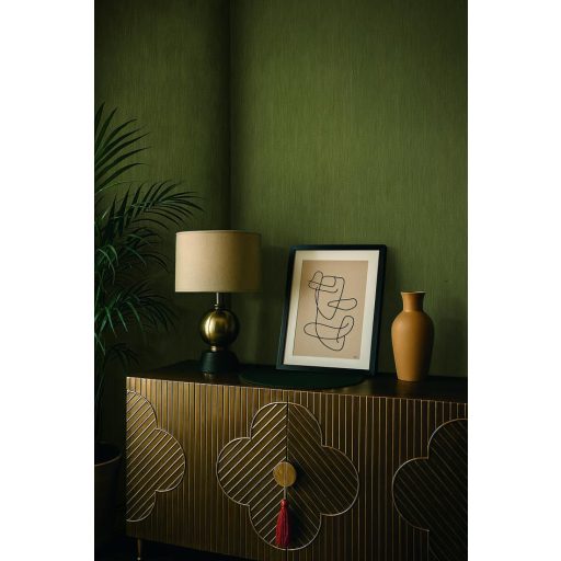 Exkluzív zöld-arany texturált tapéta 10mx0.7m