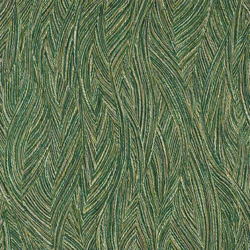 Yarn mintázatú tapéta természetes, szövött hatású design panel  zöld tónusokkal2.70x1.98 m