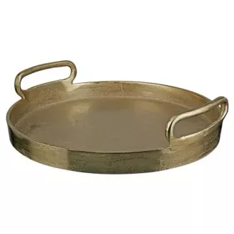 Arany színű aluminium tál