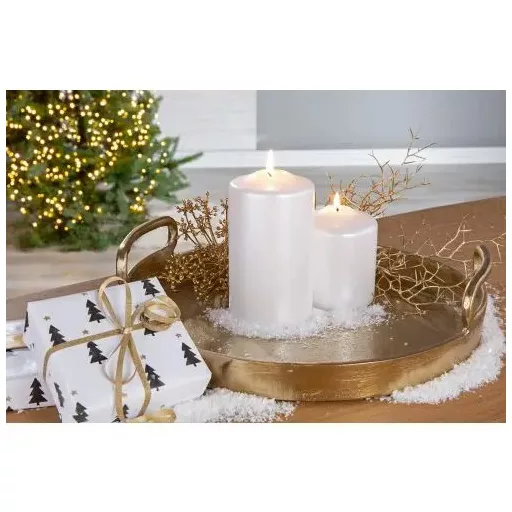 Arany színű aluminium tál