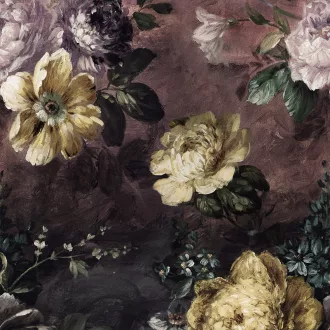   Prémium virágmintás fali tapéta – elegáns romantikus design
