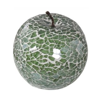 Zöld színű mozaik alma