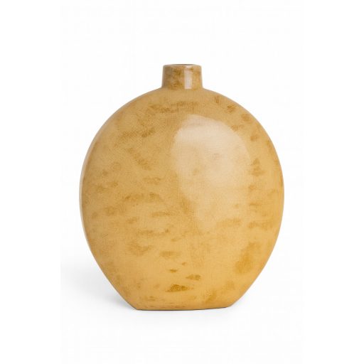 Barna, bézs színű rusztikus váza