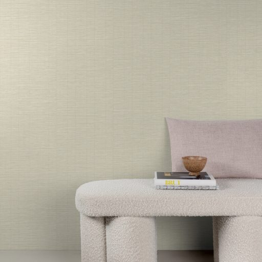 Prémium bambusz mintás  tapéta – természetes struktura, krém színben