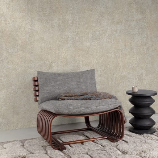 Prémium betonhatású tapéta – modern festett fal effekt design, beige  színben