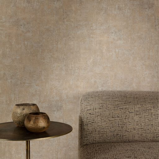 Prémium betonhatású tapéta – modern festett fal effekt design,meleg barna színben