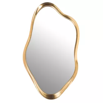 Aranykeretes, fali tükör lágy, hullámzó kontúrokkal