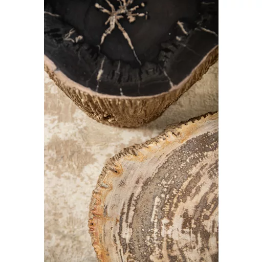 Egyedi fa rönk dohányzóasztal természetes felülettel és exclusive megjelenéssel