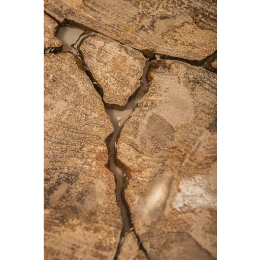 Egyedi fa rönk dohányzóasztal természetes felülettel és exclusive megjelenéssel