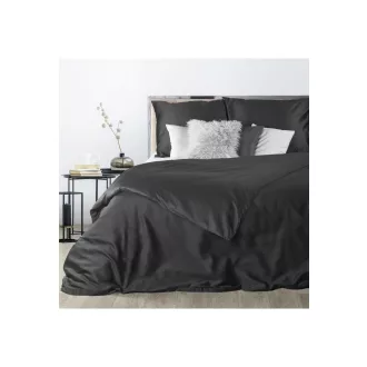   Fekete színű ágyneműhuzat garnitúra, elegáns & modern hálószoba megoldás