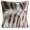 Állatmintás díszpárna huzat – zebra/leopárd mintás  modern l díszpárna,  párnabelsővel 45x45cm