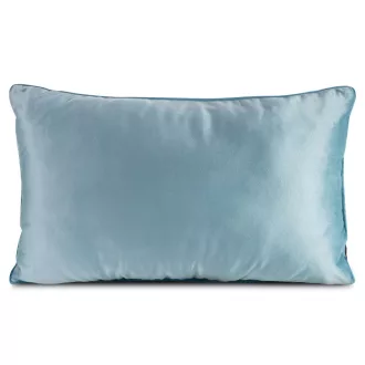   Kék színű  bársony boríték alakú díszpárna – Elegáns dekoráció nappaliba és hálószobába  -egyedi szabású párnabelsővel-30 x 50 cm