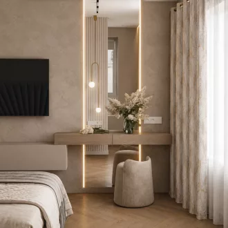   Arany árnyalatú készfüggöny ,aranyló- festett hatású mintázattal – fém ringlivel rúdkarnishoz 135X250cm