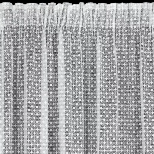 Finom szövésű, fehér jacquard voile készfüggöny dekoratív pöttyös mintával.Egyenletes ceruza ráncolóval, rúdkarnisra és sínes karnisra, csipesszel és kampóval rögzíthető. 140X270cm 