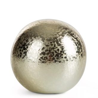 Arany színű kerámia gömb 