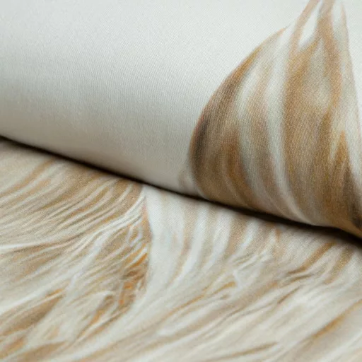 Beige labsztrakt levél mintás Designer  ágyneműhuzat – modern trópusi minimal design 160 x 200 cm, 70x80x2db