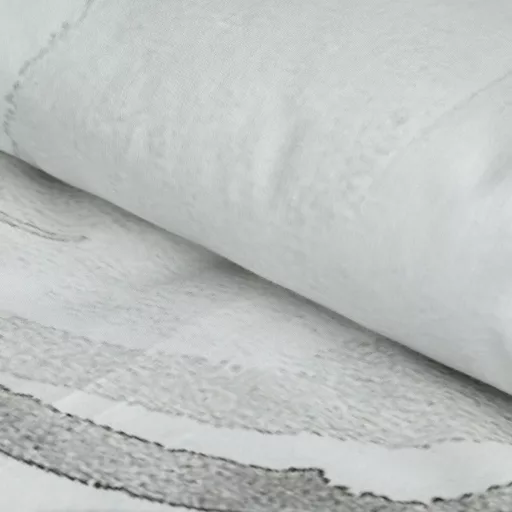 Prémium virágmintás pamut-szatén ágyneműhuzat garnitúra – Akvarell virágmintás, elegáns zöld-fehér design 200x220, 70x80x2db 