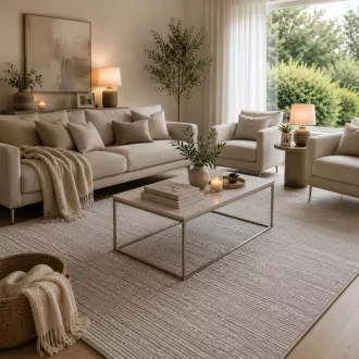   Elegáns fehér-világosszürke szőnyeg finom texturált mintával, texturált minimalista designer szőnyeg  , 16900-52900Ft- ig 