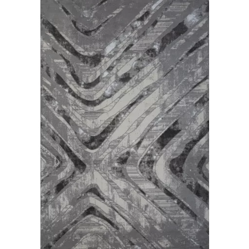 Modern taupe-szürke geometrikus szőnyeg – 3D mintás elegáns szőnyeg– puha, elegáns nappali szőnyeg, texturált minimalista designer szőnyeg ,TÖBB MÉRETBEN , 16900-79900Ft- ig