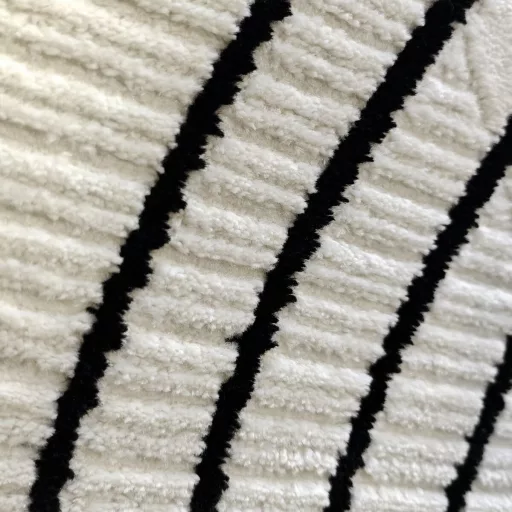 Modern fekete-fehér absztrakt szőnyeg – puha, elegáns nappali szőnyeg, texturált minimalista designer szőnyeg ,TÖBB MÉRETBEN , 16900-52900Ft- ig 