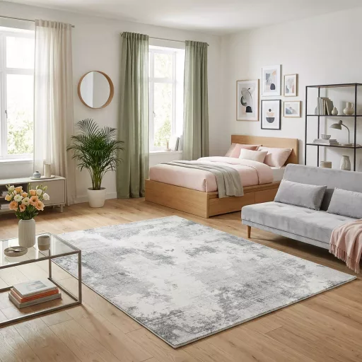 Elegáns szürke szőnyeg finom texturált mintával, texturált minimalista designer szőnyeg  elegáns nappali szőnyeg, TÖBB MÉRETBEN- 13900 Ft- 93900Ft-ig 