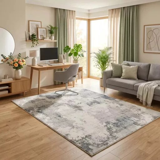 Elegáns szürke szőnyeg finom texturált mintával, texturált minimalista designer szőnyeg  elegáns nappali szőnyeg, TÖBB MÉRETBEN- 13900 Ft- 93900Ft-ig 