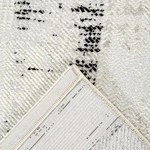 Elegáns fehér -fekete szőnyeg finom texturált mintával, texturált minimalista designer szőnyegTÖBB MÉRETBEN 22900 Ft-66900 Ft-ig 