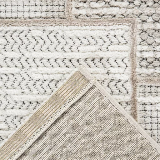 Elegáns világos szürke szőnyeg finoman kidolgozott geometrikus mintázattal és puha, kellemes tapintású felülettel –  elegáns nappali szőnyeg, texturált minimalista design, TÖBB MÉRETBEN 22900 Ft-66900 Ft-ig